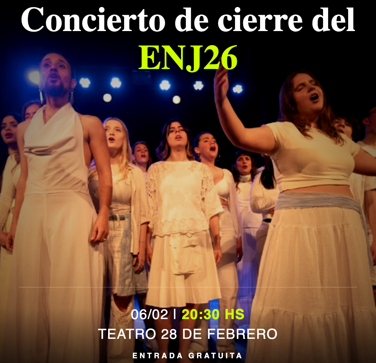 6ª edición del Encuentro de Jóvenes Cantantes