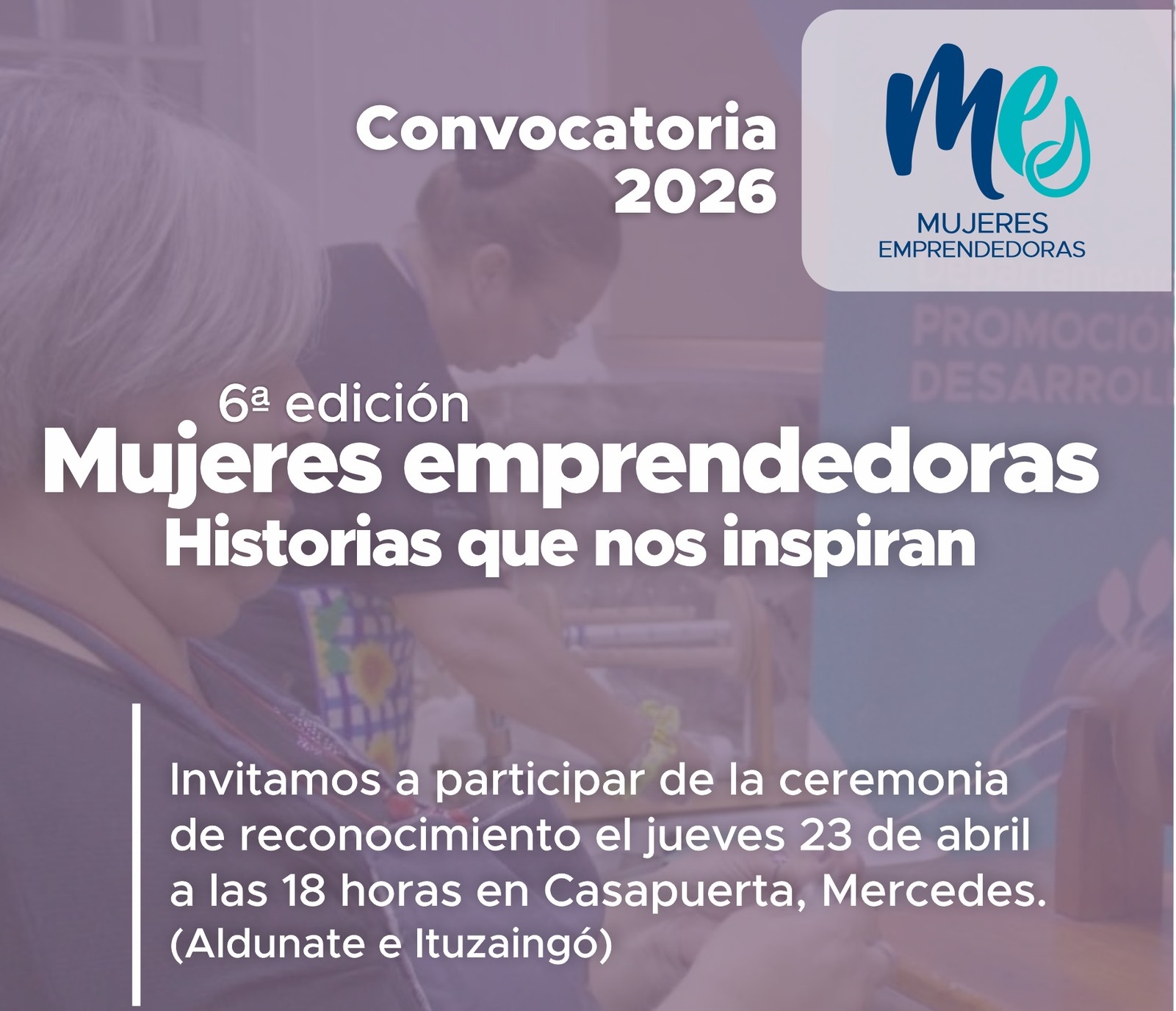 “Mujeres Emprendedoras – Historias que nos inspiran”.