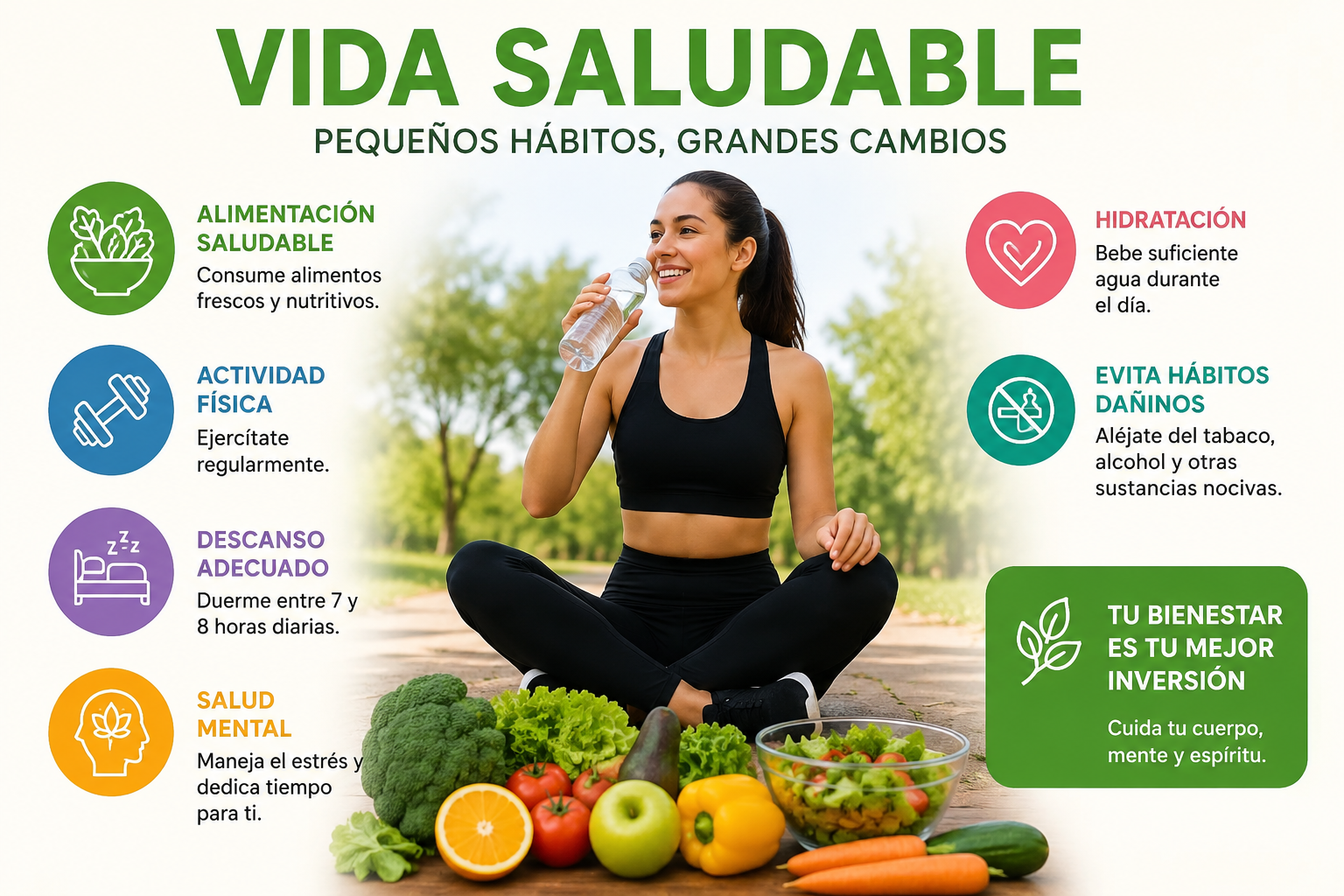 Vida saludable.