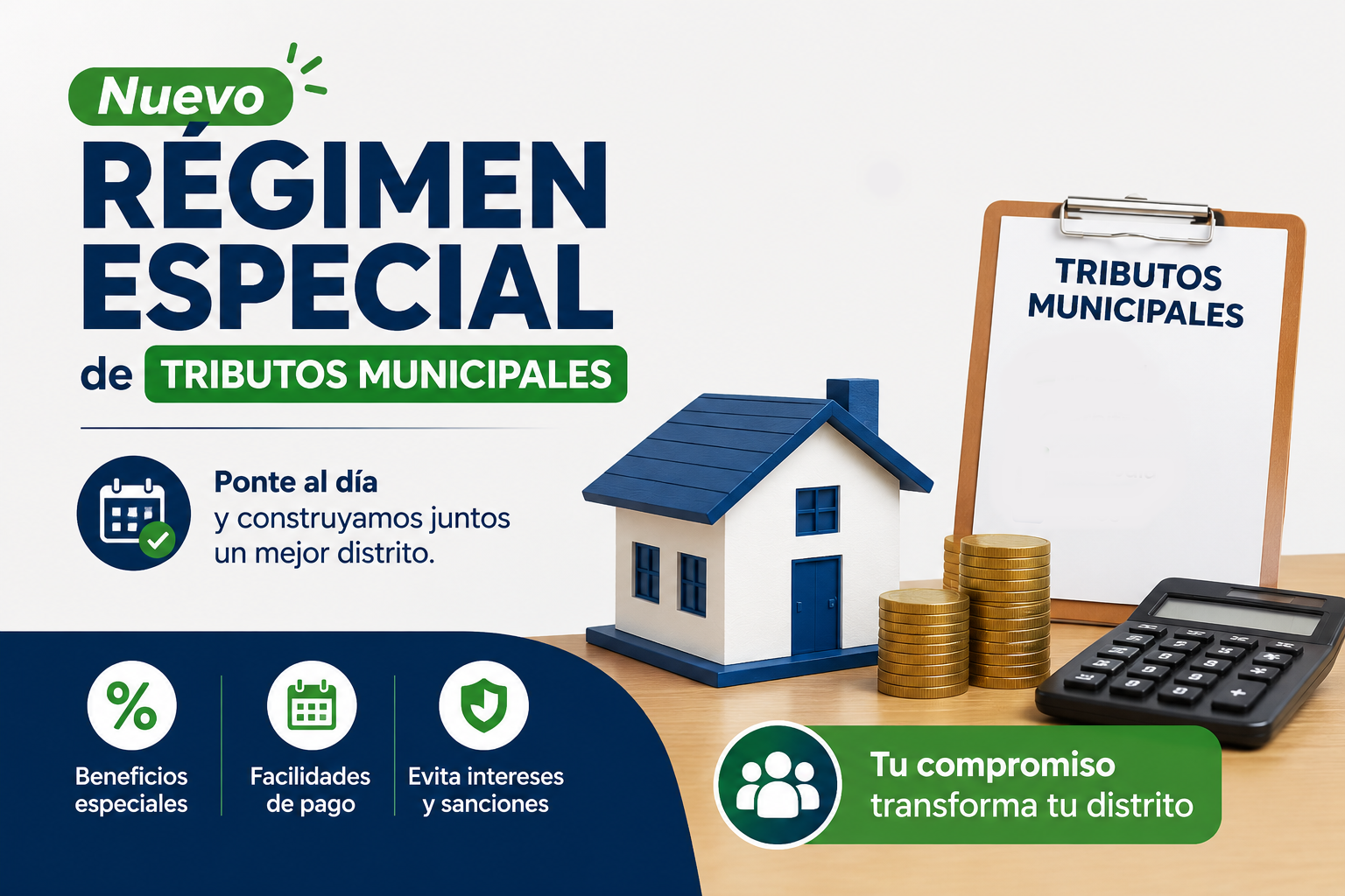 Régimen Especial de Pago de tributos municipales