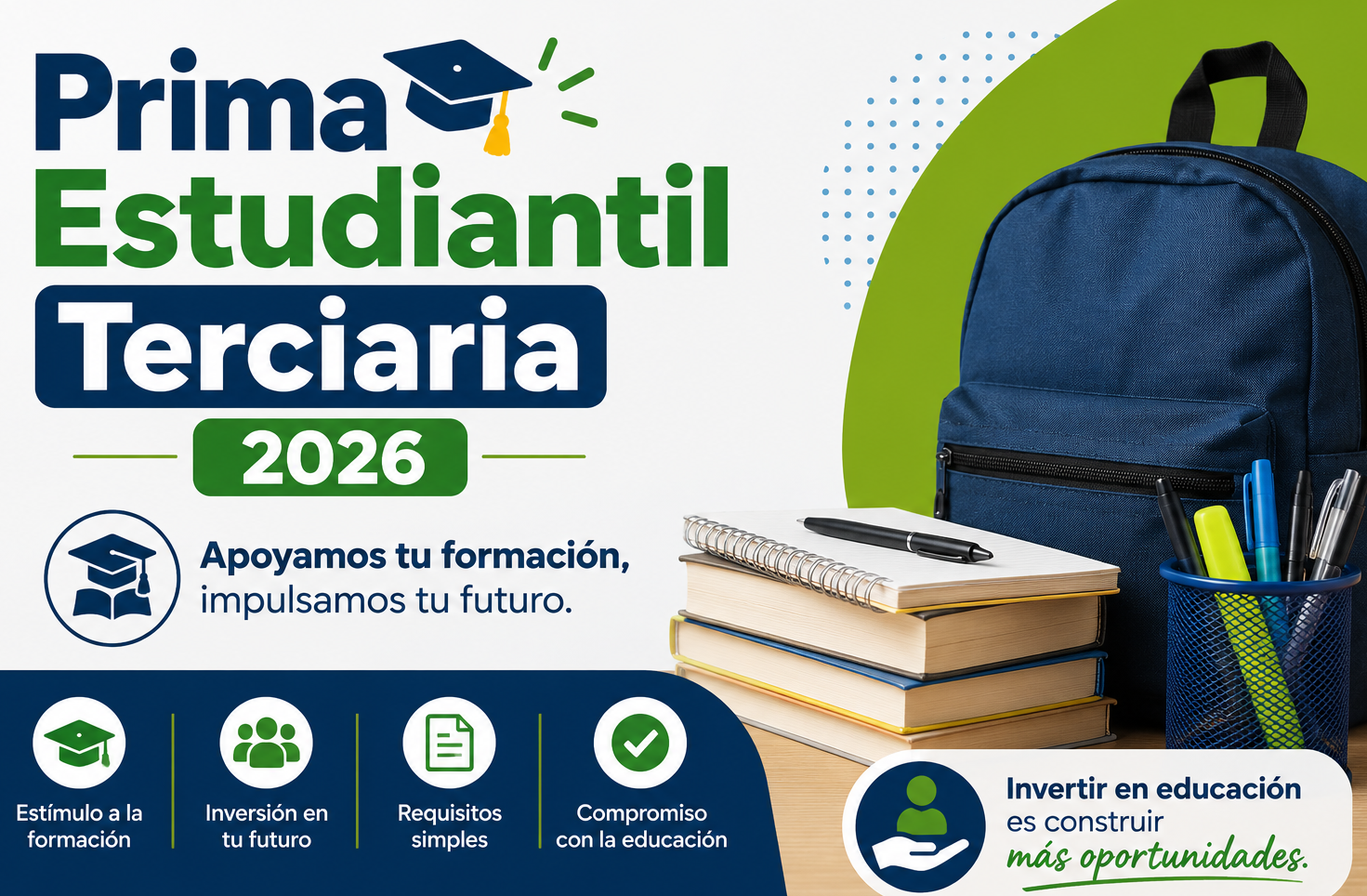 Prima Estudiantil Terciaria 2026