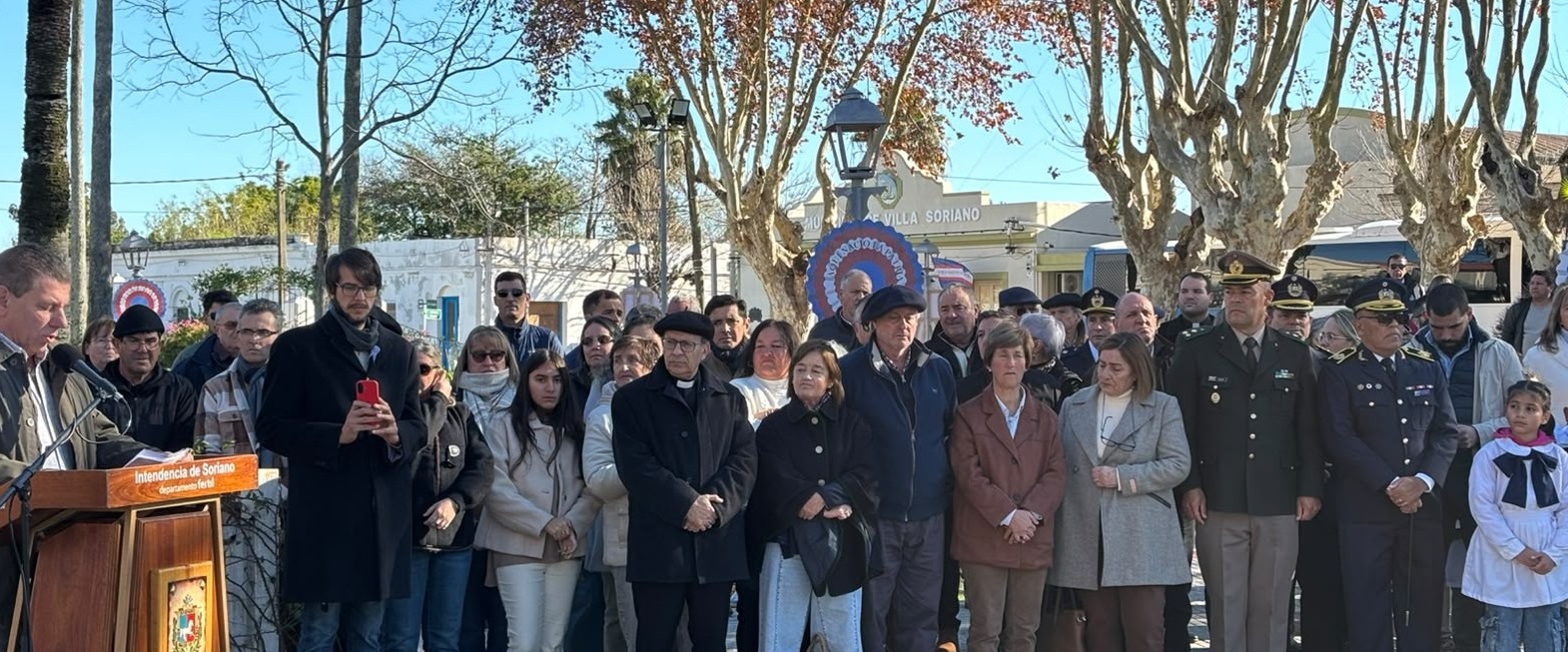 Presidente de la Junta orador en Villa Soriano