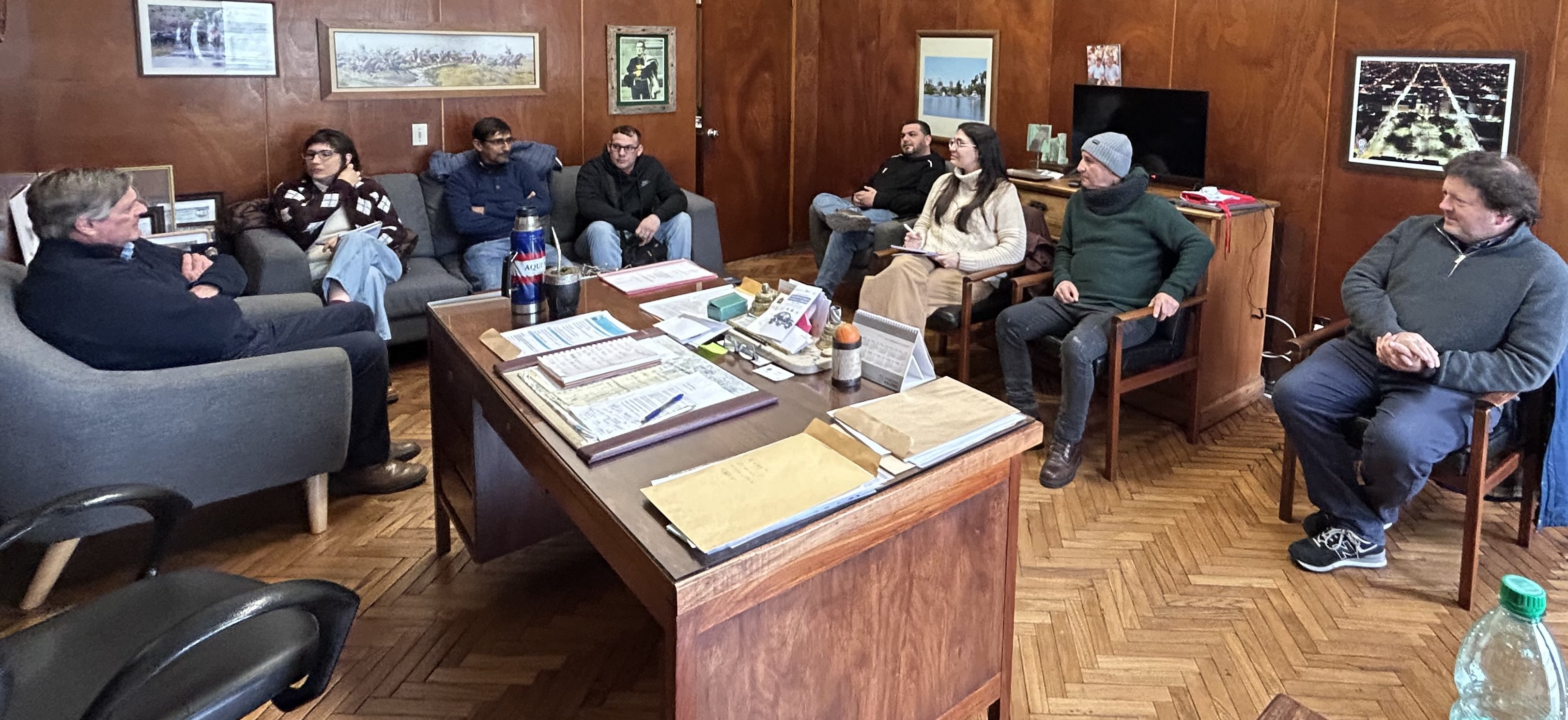 Actividades Intendente de Soriano, Guillermo Besozzi