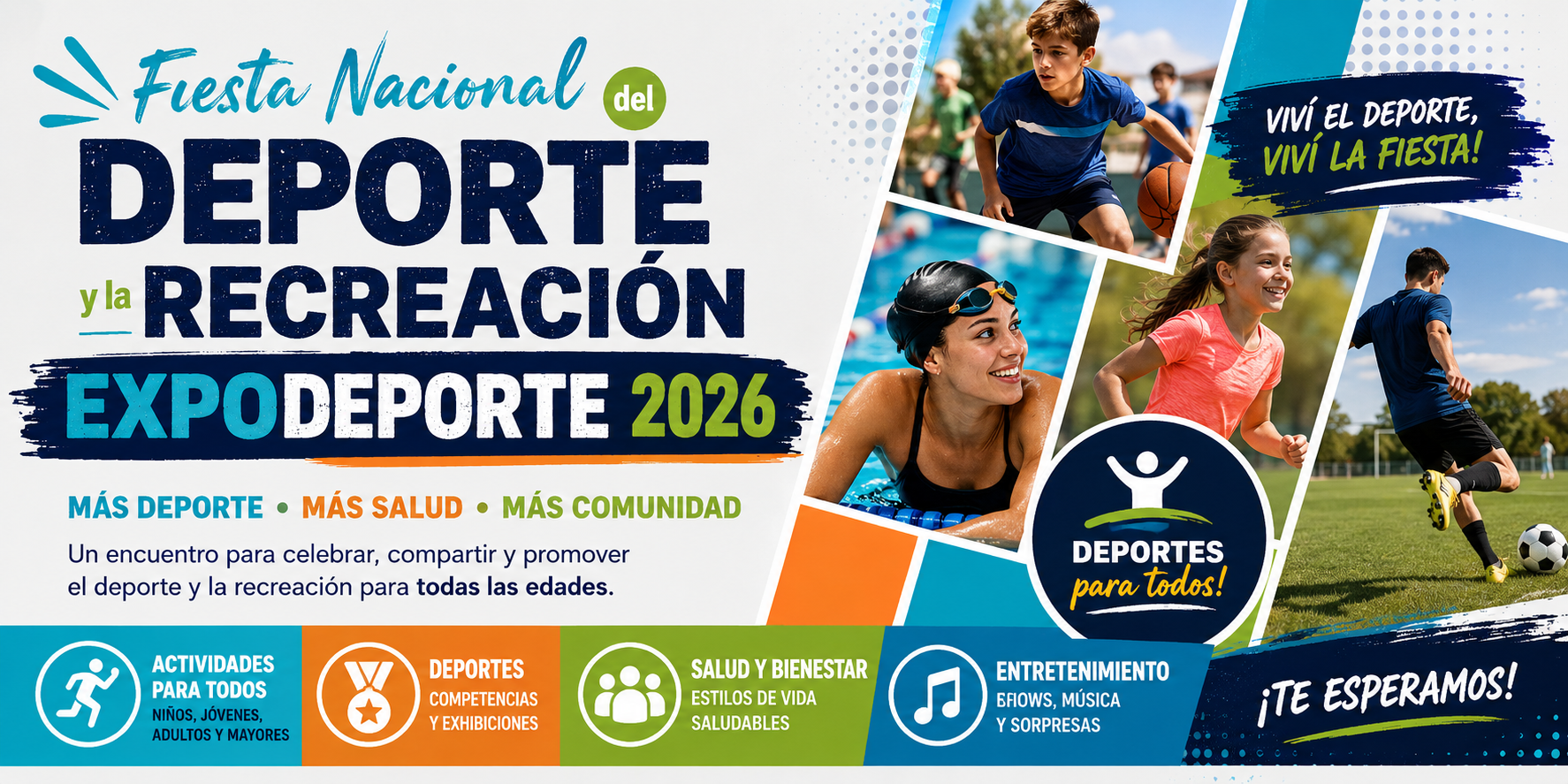 Fiesta Nacional del Deporte y la Recreación  Expo Deporte 2026