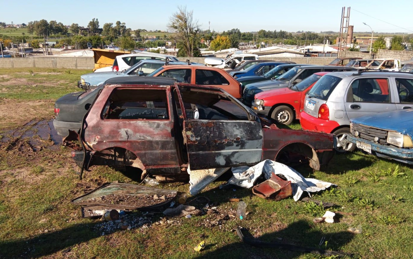 Retiro de vehículos abandonados