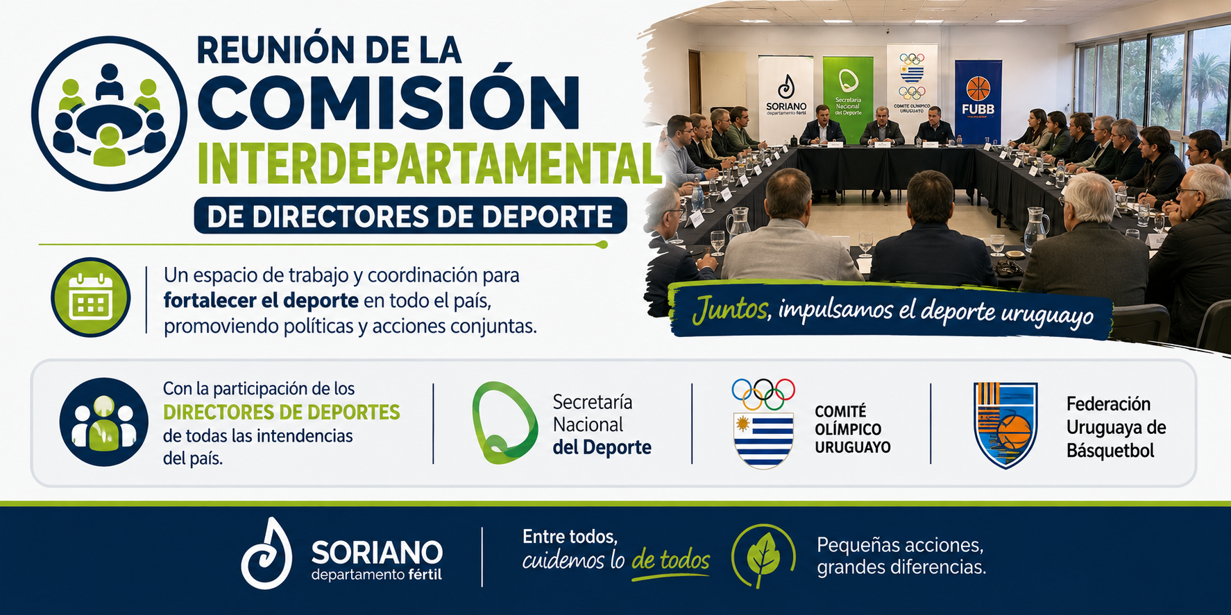 Reunión de la Comisión Interdepartamental de Directores de Deporte.