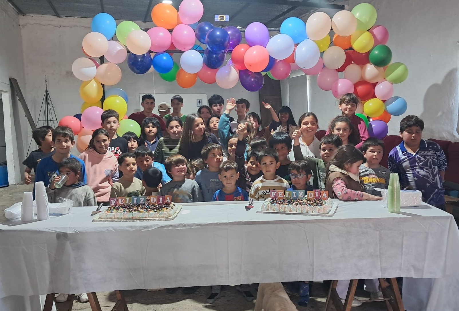 Día del niño en la localidad de Sacachispas