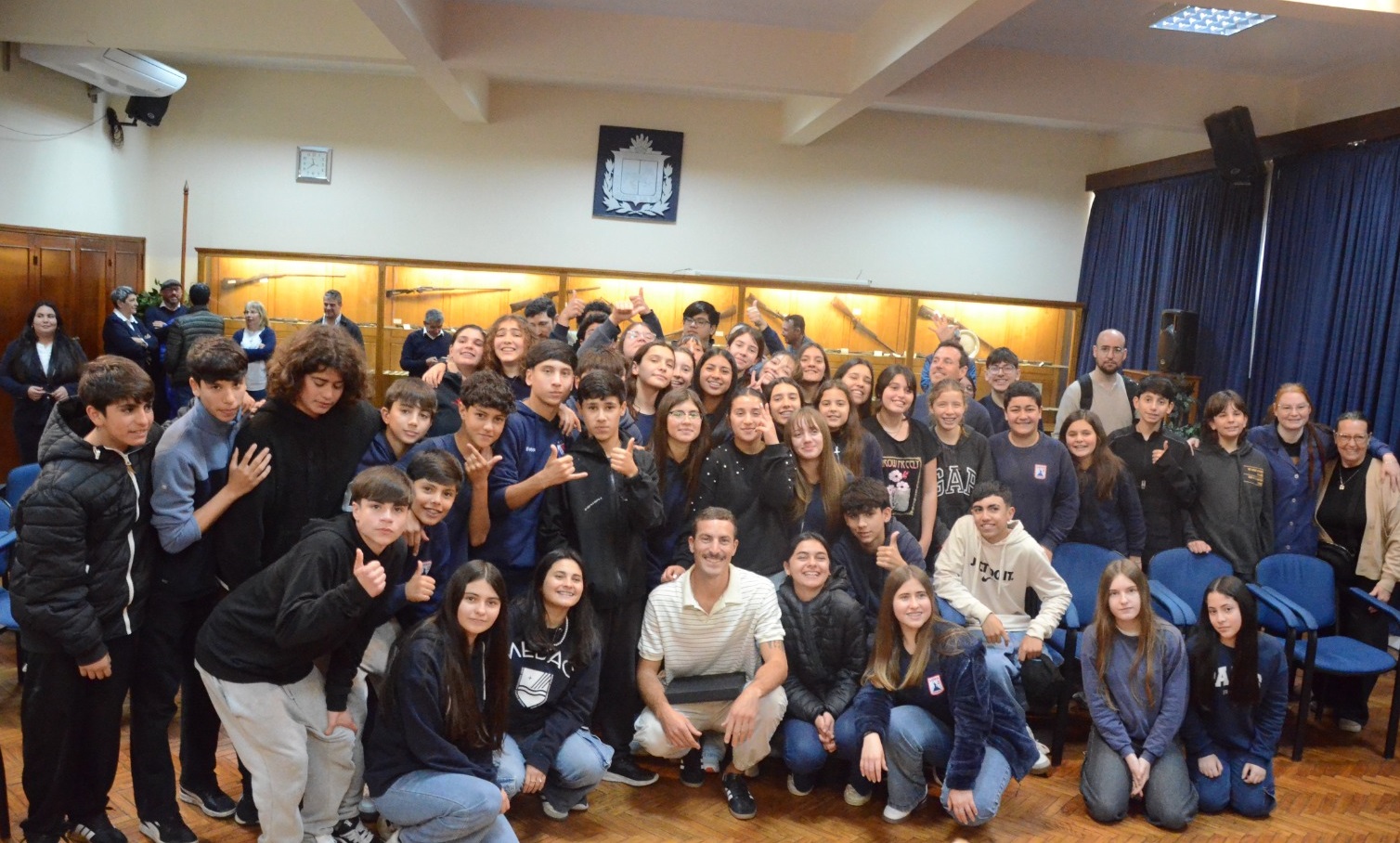 Reconocimiento al remero Felipe Klüver Ferreira